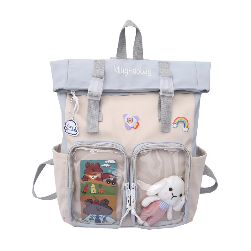 Японский Школьный ранец в стиле INS рюкзак для учеников Старшей школы Корейском