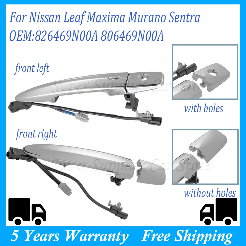 Автомобильная Передняя Левая Правая наружная дверная ручка для Nissan Sentra 2013-2018Murano