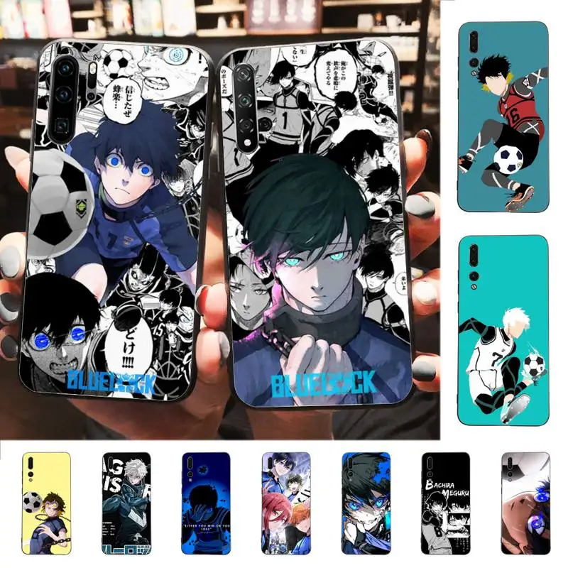 

Blue Lock Anime Phone Case for Huawei P30 40 20 10 8 9 lite pro plus Psmart2019