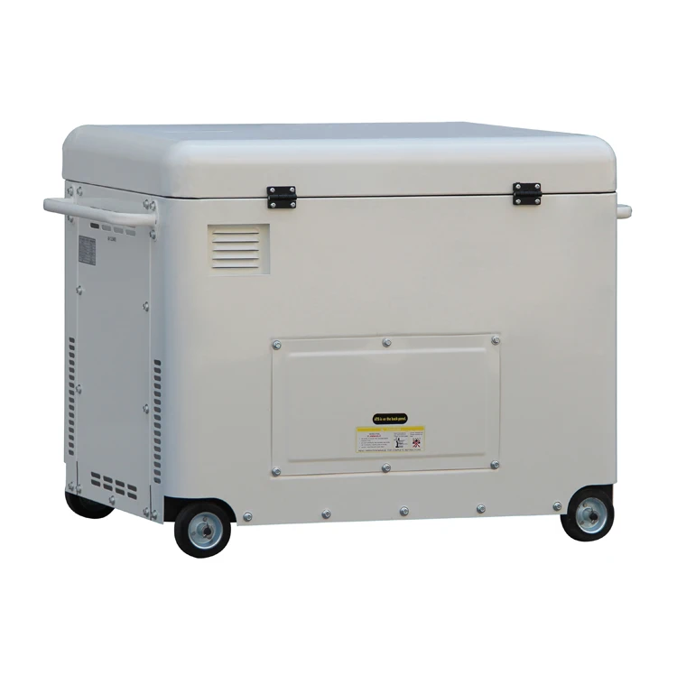 HR186FA die-sel двигатель мощностью 5 кВт супер бесшумный генератор с воздушным