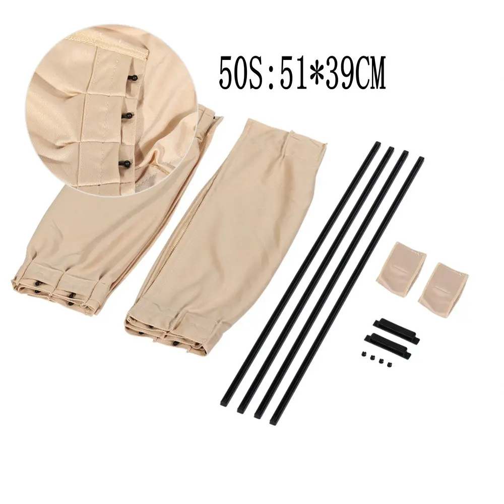 

2x50 л/50 с растягивающаяся Пластиковая направляющая Автомобильная боковая оконная Солнцезащитная занавеска автомобильное Окно Солнцезащитный козырек с эластичным шнуром-черный/бежевый/серый