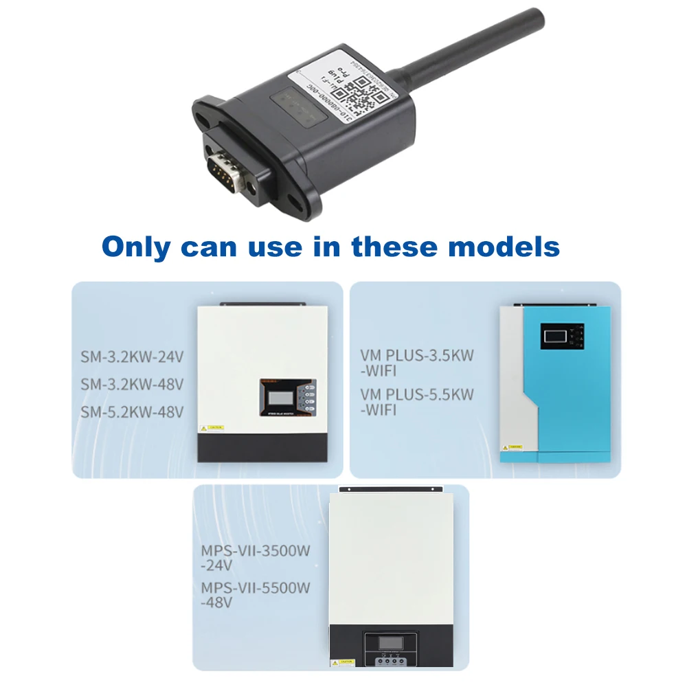 PowMr MPPT солнечный инвертор модуль Wi-Fi беспроводное устройство с портом RS232