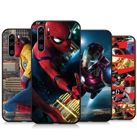 marvel spiderman phone cases for huawei honor p30 p40 pro p30 pro honor 8x v9 10i 10x lite 9a coque funda carcasa soft tpu