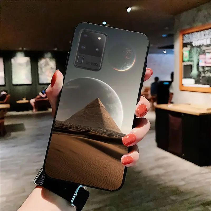 Pyramid Phone Case for Redmi 8 9 9A for Samsung J5 J6 Note9 for Huawei NOVA3E Mate20lite cover