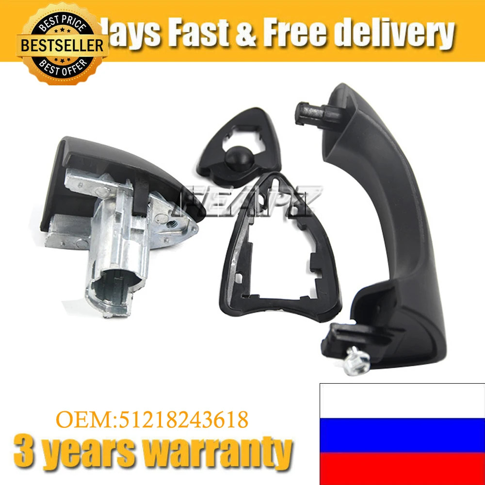 

LHD Car Front left right /Rear left Right Passenger Outside Door Handle For-BMW X5 E53 2000-2006 51218243618