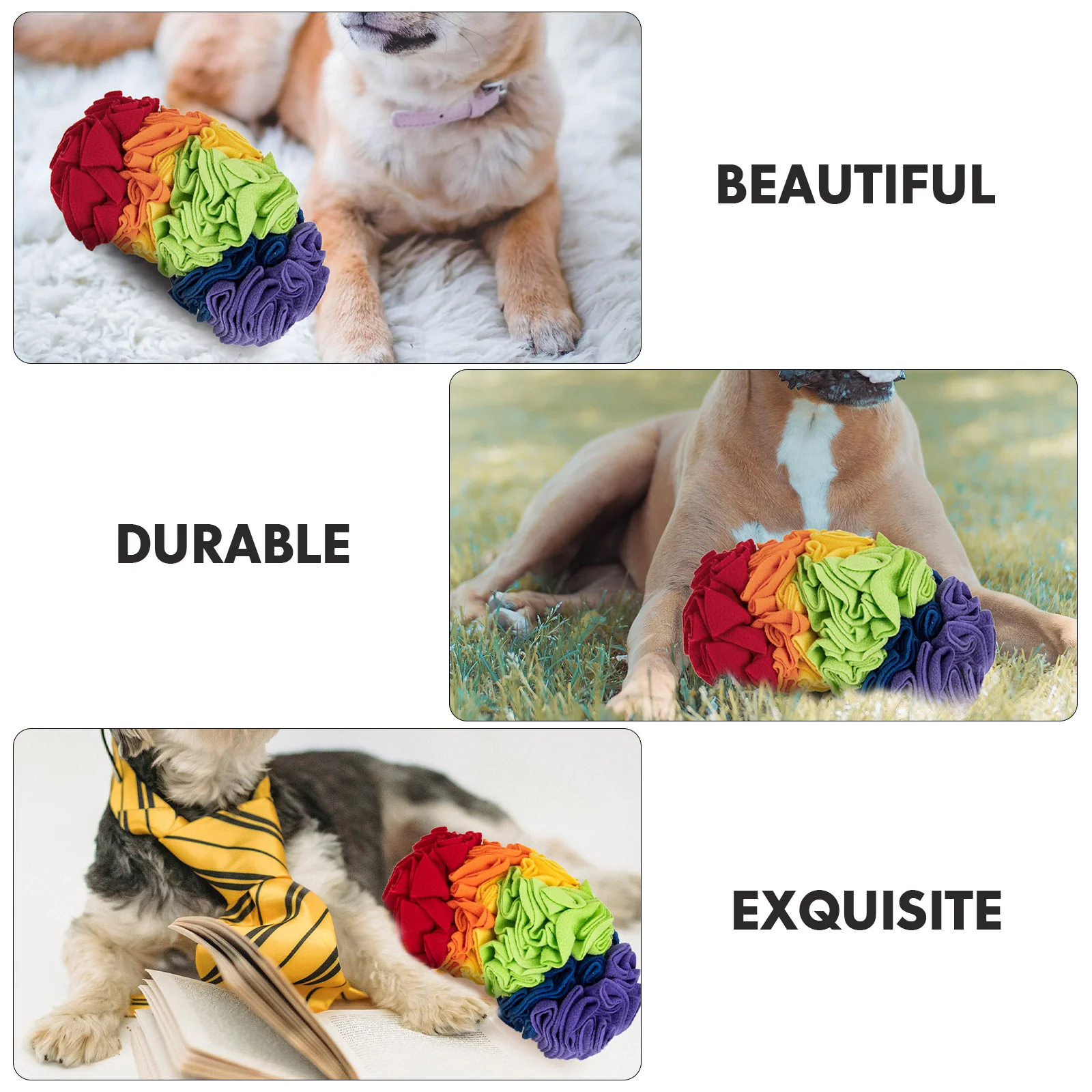 Жевательные игрушки для собак флисовый коврик сбора домашних животных нюхающие