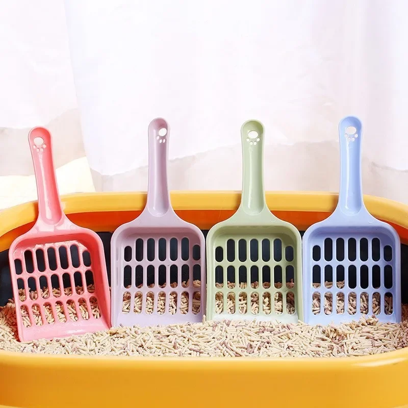 

Cat Litter Scoop Thick Cat Litter Shovel Big Hollow Out Sand Scoop for Cats Toilet Cleaning Tools Cats Poop Scoops Pet Supplies