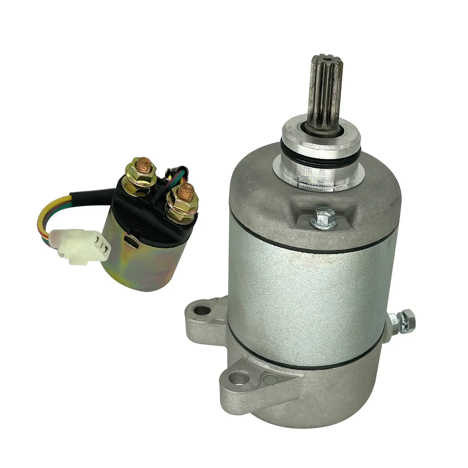 Стартер и электромагнитное реле, подходящее для Honda 350 Fourtrax Rancher TRX350FE TRX350FM TRX350TE TRX350TM 2000-2006, замена на 186