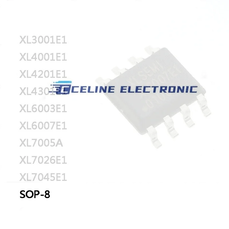 10 шт., новые микросхемы XL3001E1 XL4001E1 XL4201E1 XL4301E1 XL6003E1 XL6007E 1 XL7005A XL7026E1 XL7045E1 XL3001 XL4001 XL4201 SOP-8