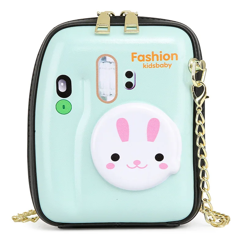 Shoulder bag children's chain coin cell phone bag cartoon image print messenger