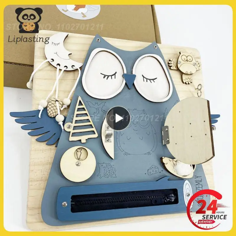 

Busy board Montessori enlightenment early education fun educational training interactive cognitive toys