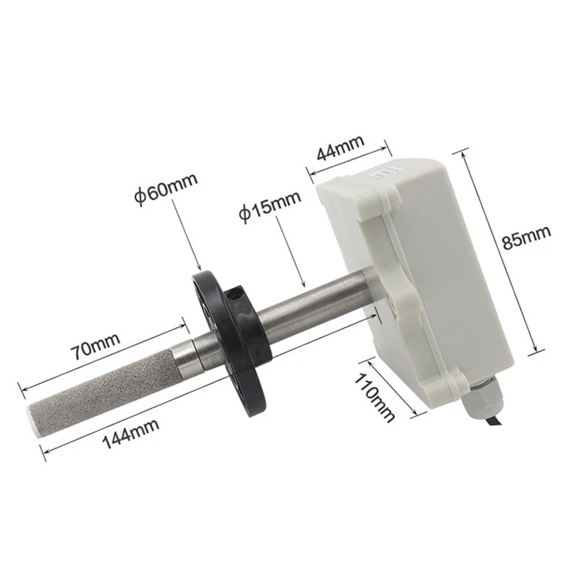 

Oil smoke monitoring sensor oil smoke online monitoring transmitter VOCS detector 485modbus Lampblack detection oil-fume sensor