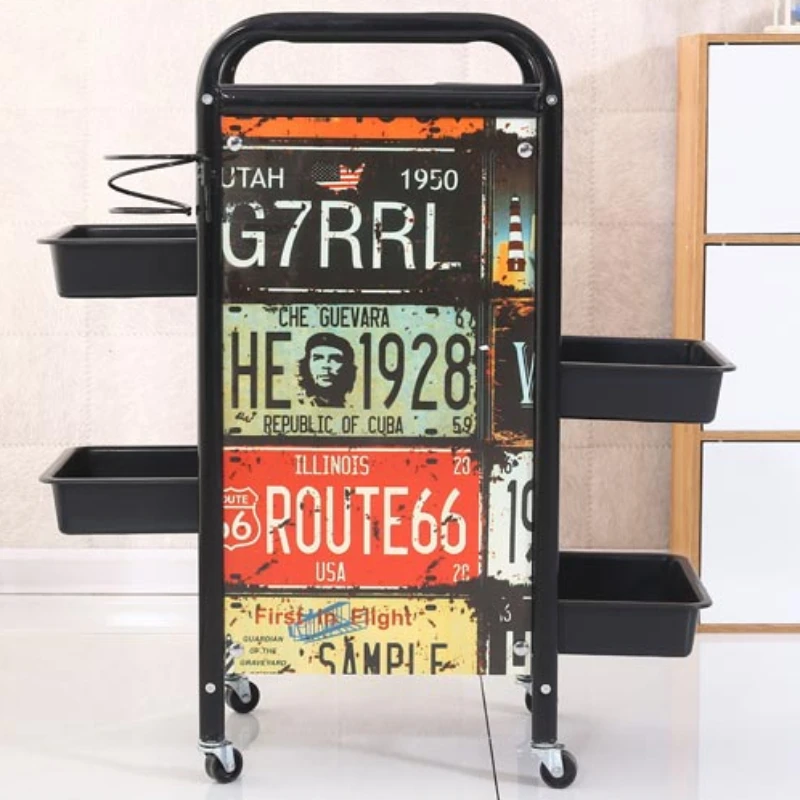 Косметическая тележка для салона красоты медицинская хранения ресниц