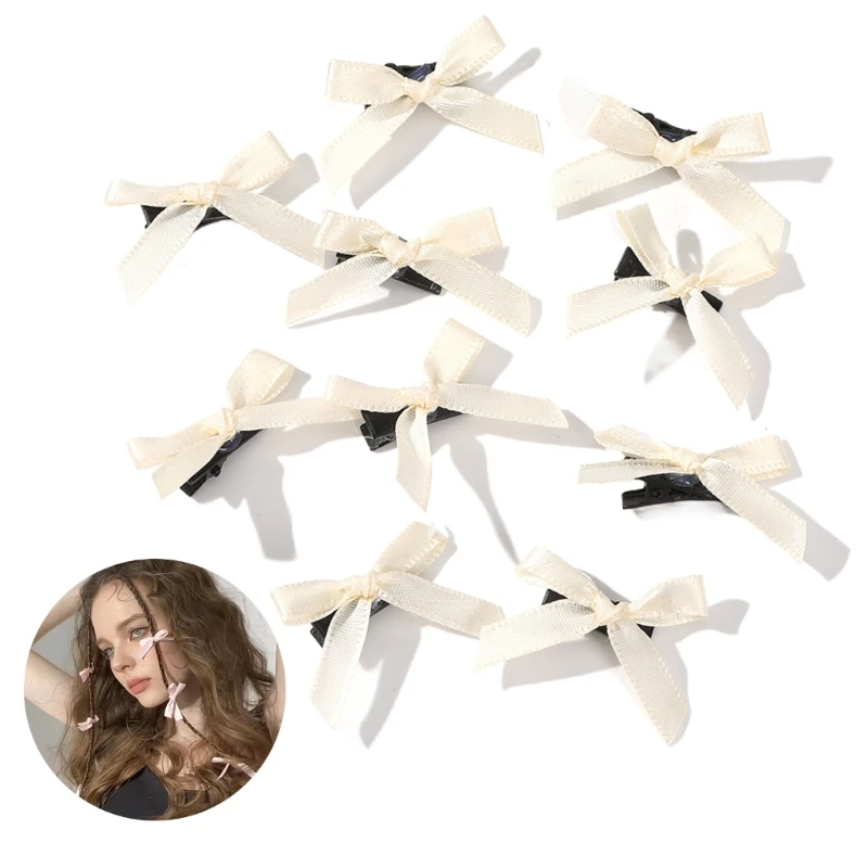 Плоские заколки для девочек заколка волос в стиле Y2K украшения балета пучки