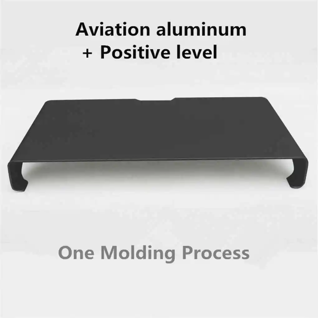 

SENZANS Aluminum Alloy Laptop Bracket Monitor Large Heighten Holder Universal Keyboard Storage PC Stand Metal Riser