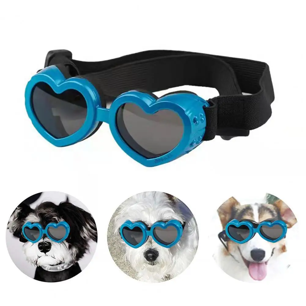 

Отличные длительные удобные в носке солнцезащитные очки в форме сердца для собак очки для домашних животных очки для вечеринок очки для дом...