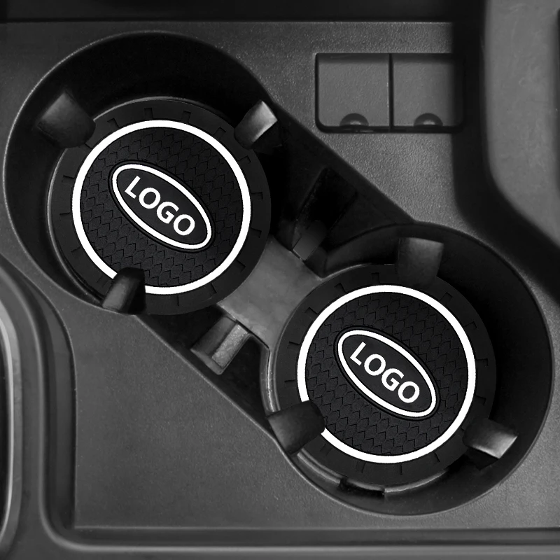 

Car Coaster Water Cup Holder Silicone Anti-Slip Mat for Toyota Corolla E150 Camry 40 70 Rav4 Mark2 Land Cruiser 200 Accessories