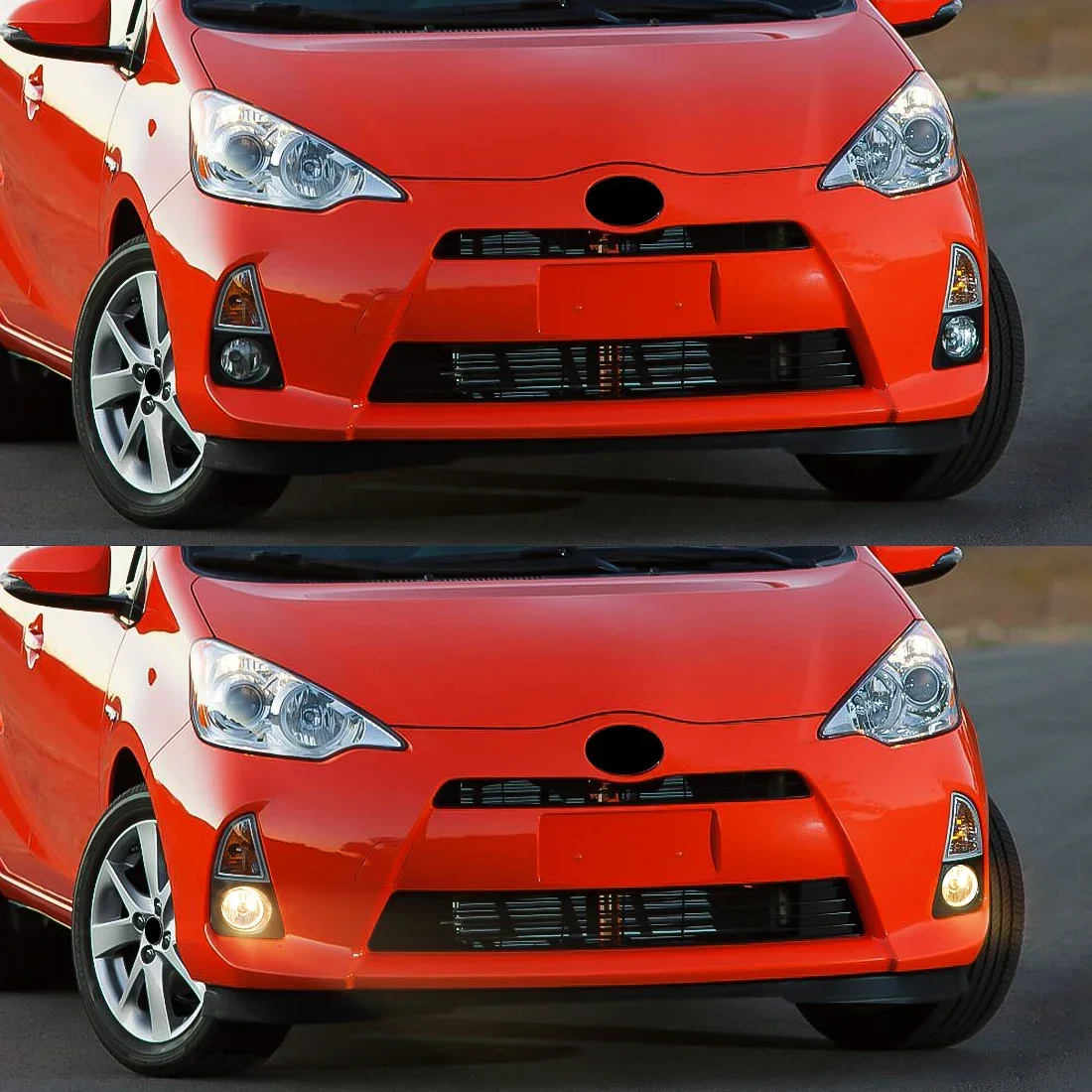 Автомобильная галогенная лампа для Toyota Prius C Aqua 2012 2013 2014 противотуманная фара