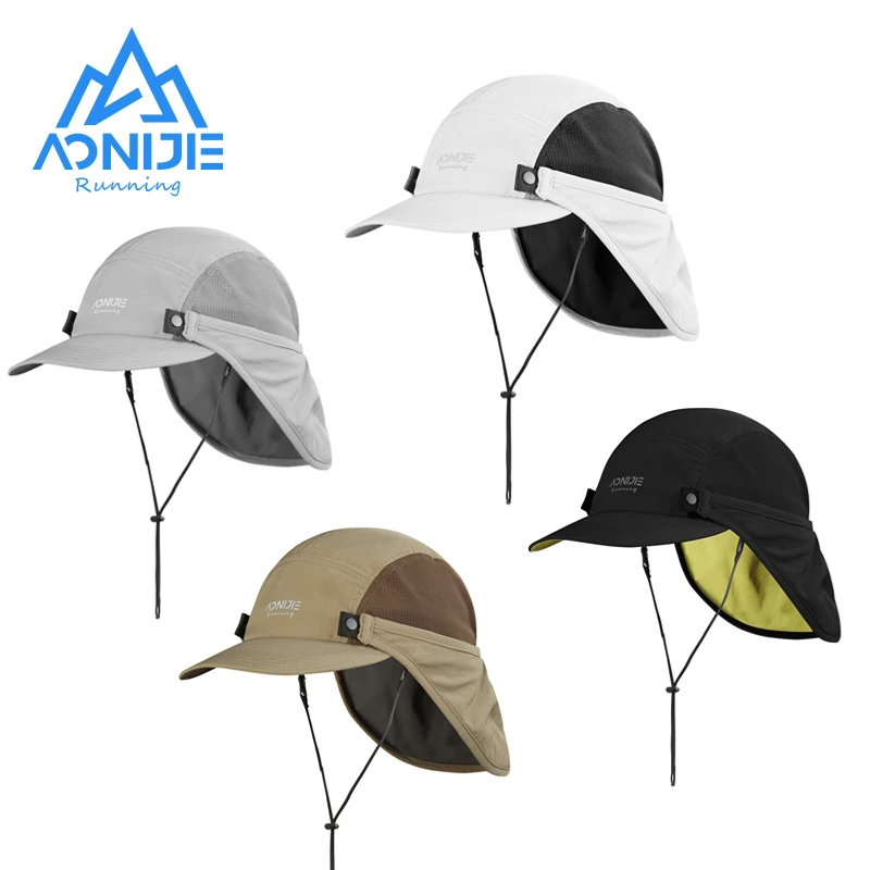 

AONIJIE E4610 Unisex Sun Protection Cap Detachable Sunscreen Shawl Fishing Hat With Neck Flap Cover For Outdoor Hiking