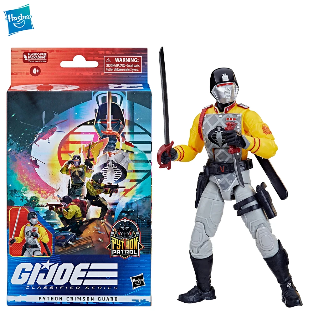 

[In-Stock] Hasbro G.I. Joe Classified Series No.66 Python Crimson Guard 6-Inch-Scale Action Figures Collectible Model Gift Toys
