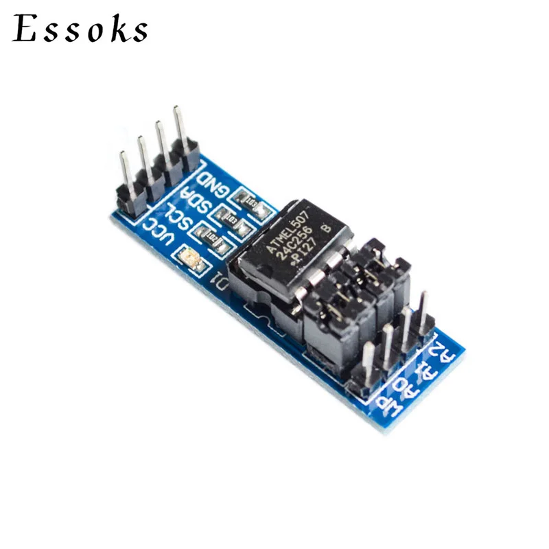Модуль памяти EEPROM, AT24C256 AT24C02 AT24C04 AT24C16 AT24C32 AT24C64 AT24C128 24C256 интерфейс I2C