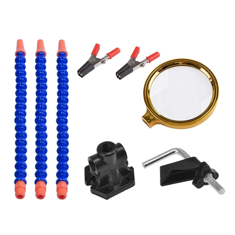 

Инструмент с увеличительным объективом для электроники, увеличительное стекло с алюминиевым основанием, инструменты для пайки M68E