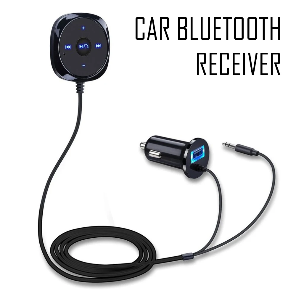 

FM-модулятор, передатчик, Bluetooth, Автомобильный MP3-плеер, разъем 3,5 мм, AUX, адаптер, аудиоприемник, комплект громкой связи, зарядное устройство USB ...