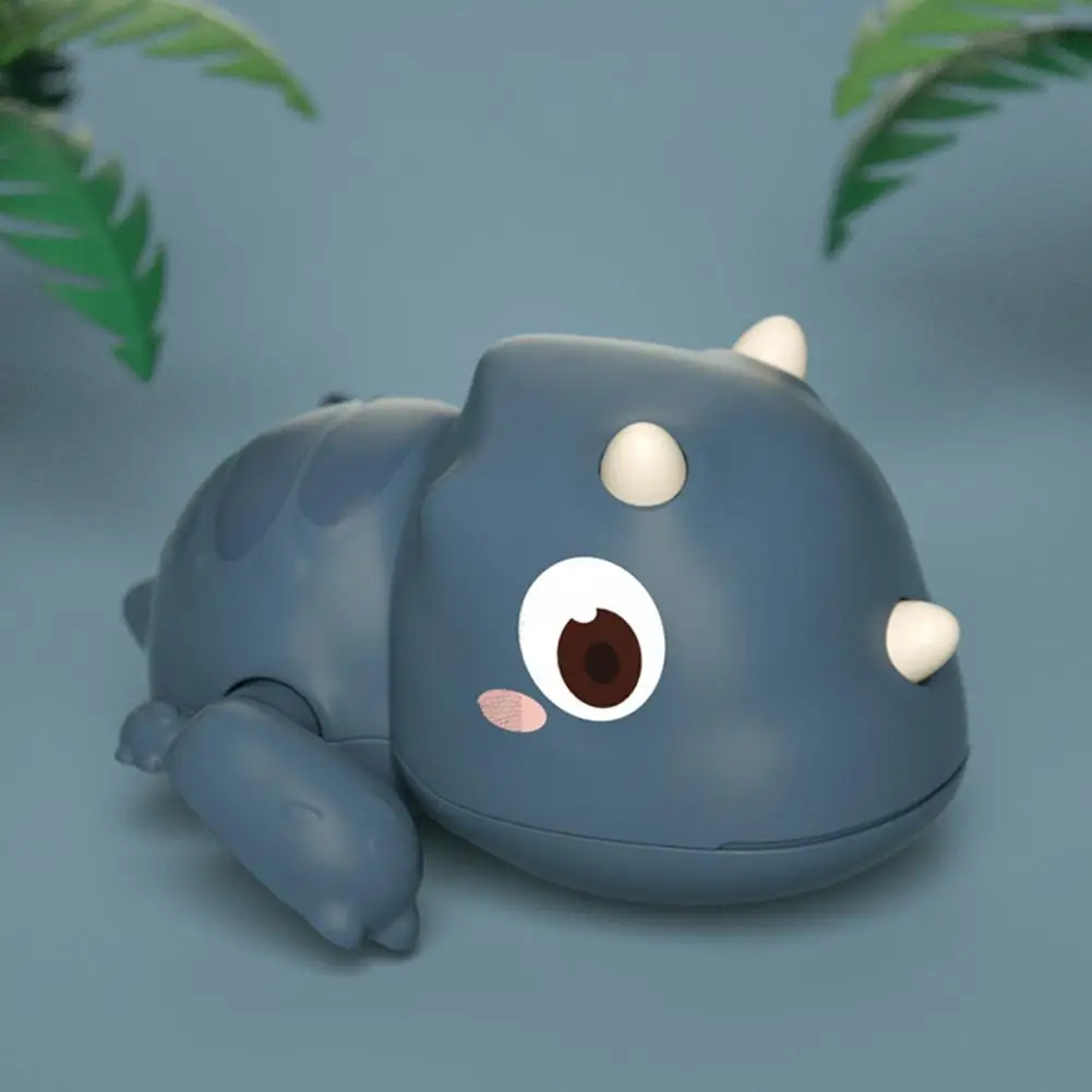Summer Baby Bathing Shower Clockwork Water Toy Easy-carrying Safe ABS Dinosaurs Wind-up Water Play Toy for Kids