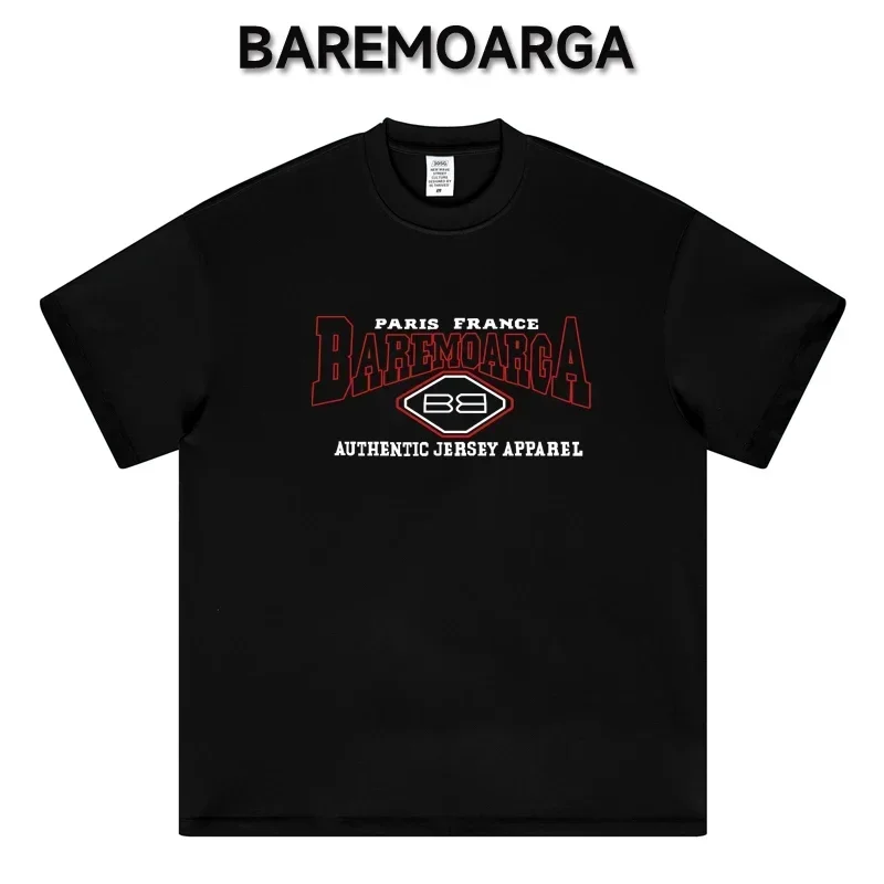 Мужская и женская модная трендовая футболка из чистого хлопка с принтом