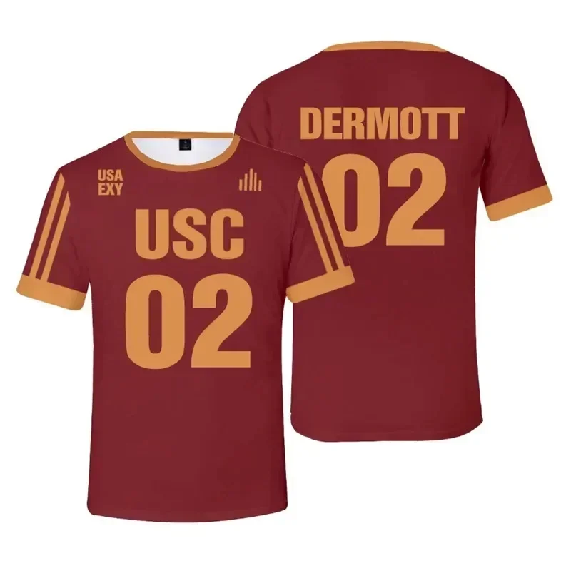 Новый Foxhole Court Эдгар Аллан Равенс Лакросс Джерси Косплей MORIYAMA KNOX футболка 3D для