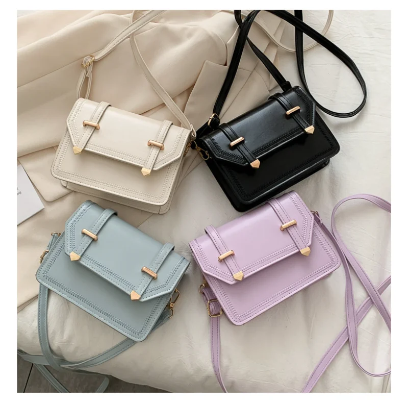 

Mini Small Square Shoulder bag Crossbody Bag Fashion PU Leather Women Designer Wallet Handbags Designer Messenger Handbag