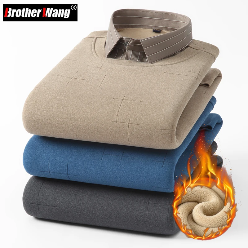 

2023 Новая Осенняя мужская деловая Повседневная рубашка в клетку, модная классическая приталенная рубашка с длинными рукавами, Мужская брендовая одежда