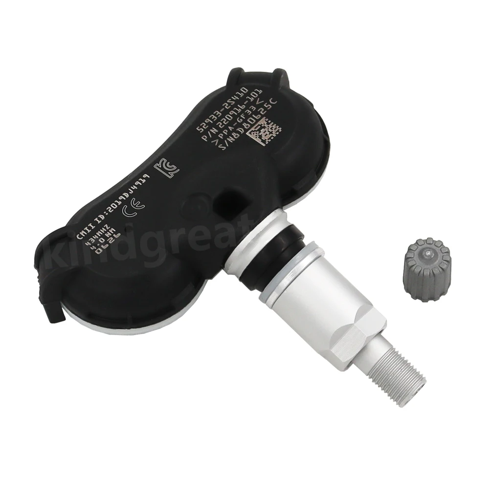 Фото Комплект из 4 датчиков давления в шинах TPMS 434 МГц 52933-2S410 529332S410 для Kia Sportage, датчик системы контроля давления в шинах №5