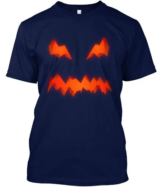 Фото Светящаяся футболка Hallowen Pumkin, размеры от S до 5XL №1