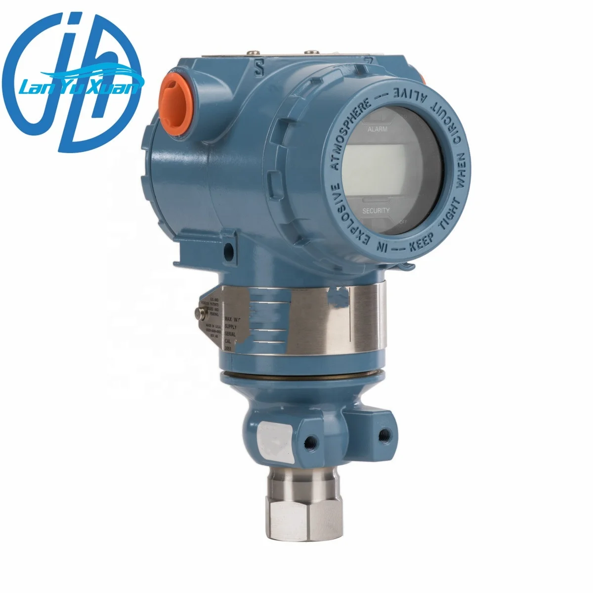 

JINHUA 4-20ma Hart Gas Liquid Pressure Level Sensor High Accuracy 0.075% Smart Differential Pressure Transmitter Pressure Sensor