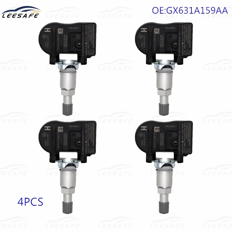 

4PCS GX631A159AA Tire Pressure Sensor TPMS for LAND ROVER JAGUAR Tyre Pressure Monitor Systems Sensor GX631 A159AA 433Mhz