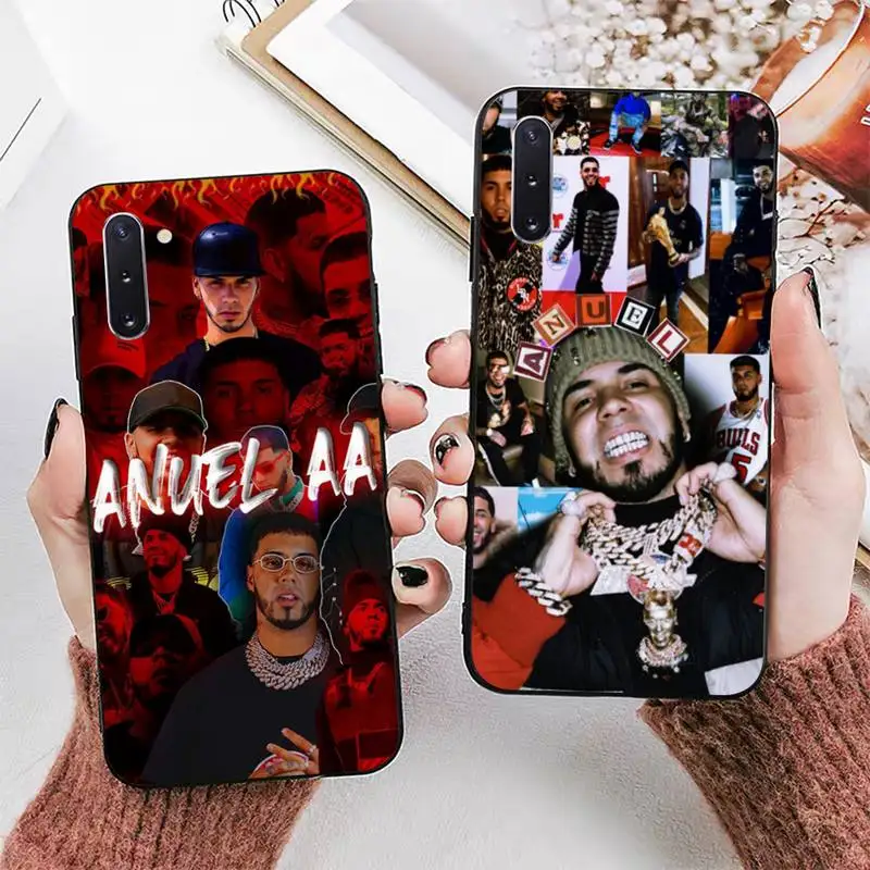 

Anuel AA Phone Case for Samsung Note 5 7 8 9 10 20 pro plus lite ultra A21 12 02