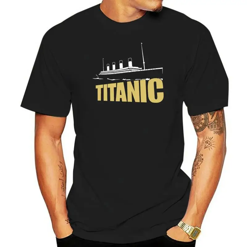 

Camiseta de algodón Titanic para hombre