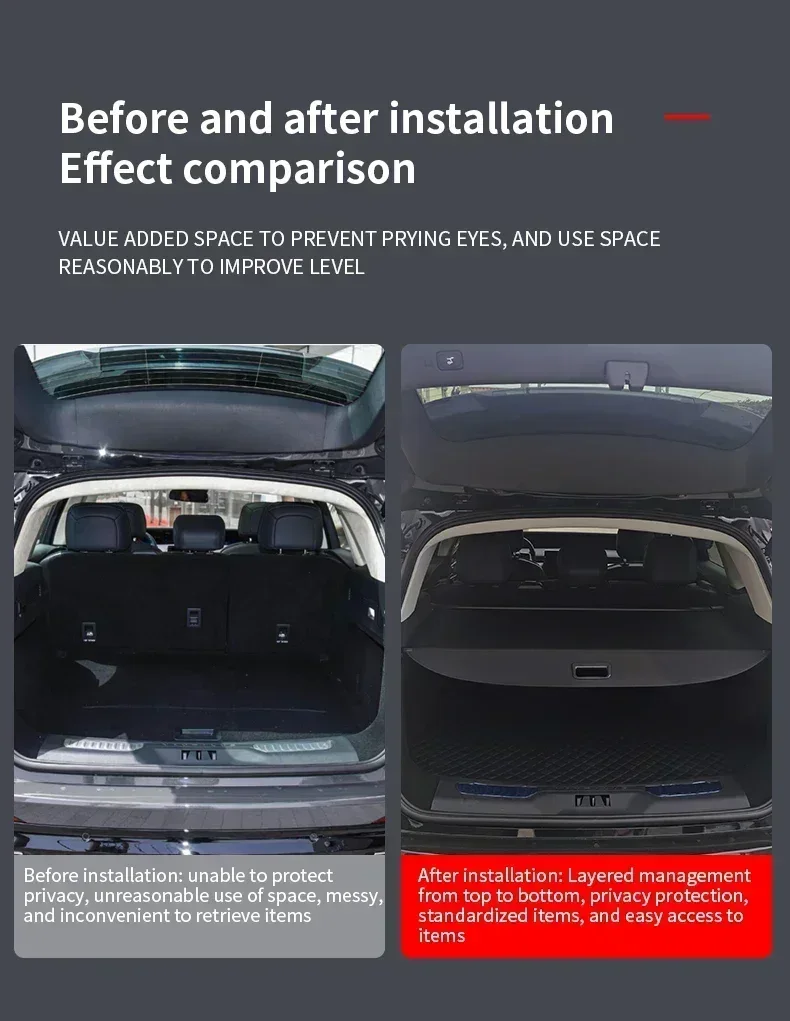 БАГАЖНИК Грузовой крышки для Chevrolet Volt 2011 ~ 2019 2012 2013 2016 Автомобильный задний щит