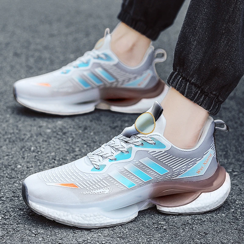 

2023 New Spring Lace-up Casual Men's Sneakers Fashion Outdoor Non-slip Comfortable Soft Bottom All-match Shallow Shoes for Men
