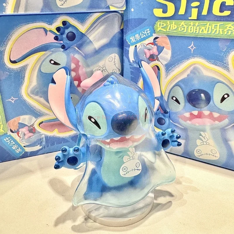 Disney Stitch Cute Series слепая коробка Заводная кукла Аниме Kawaii Модель игрушки Коллекция