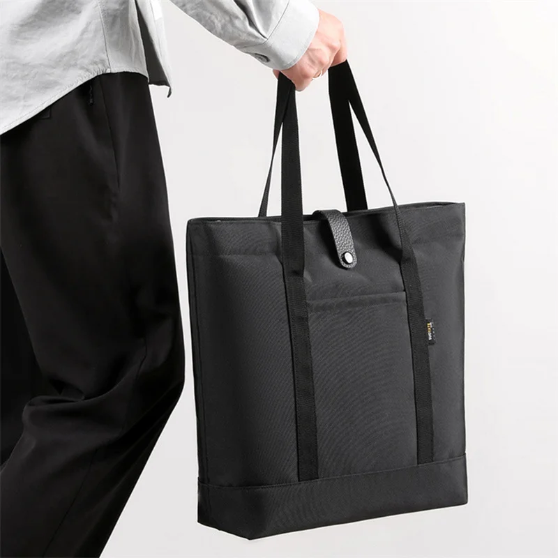 

Men Oxford Shoulder Bag Travel Casual Tote Handbag Messenger Bag Male Satchel Pack Crossbody Bags Large Capacity Laptop Bag