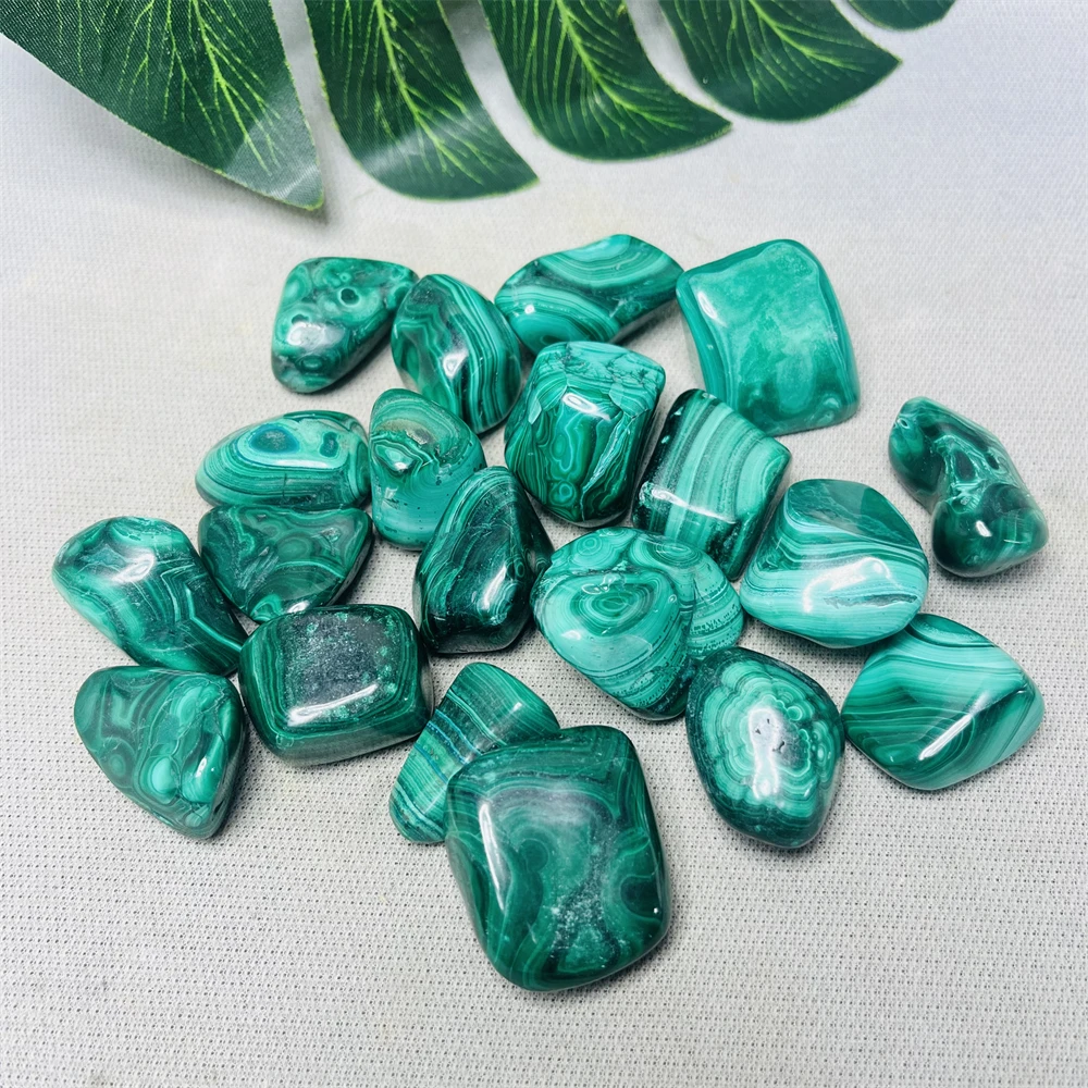 Натуральный драгоценный камень Малахит роликовый оригинальный минеральный