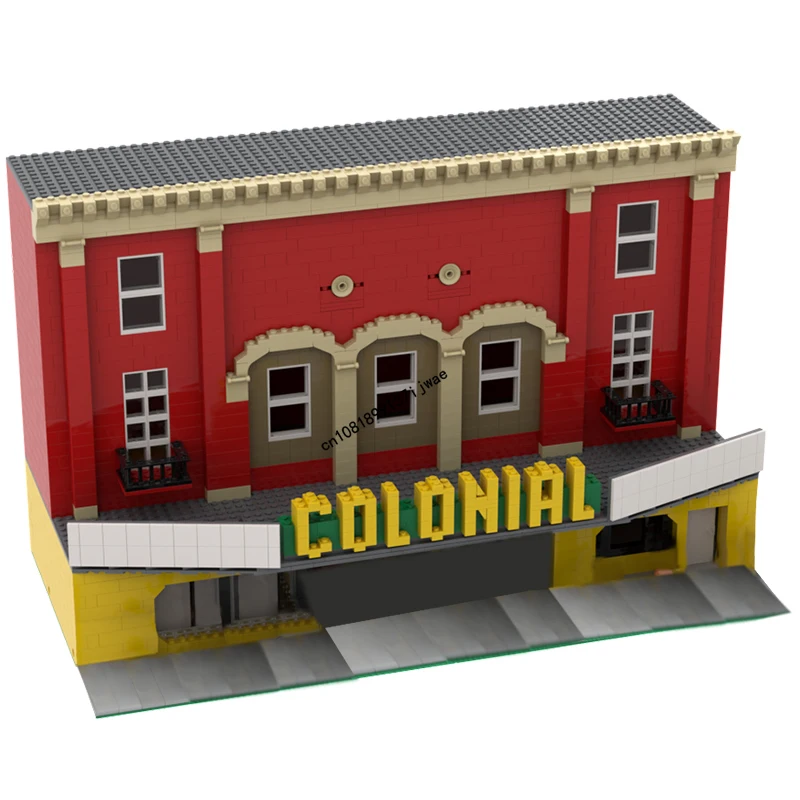 Новый 2655 шт. MOC модульная театральная модель строительные блоки город вид на