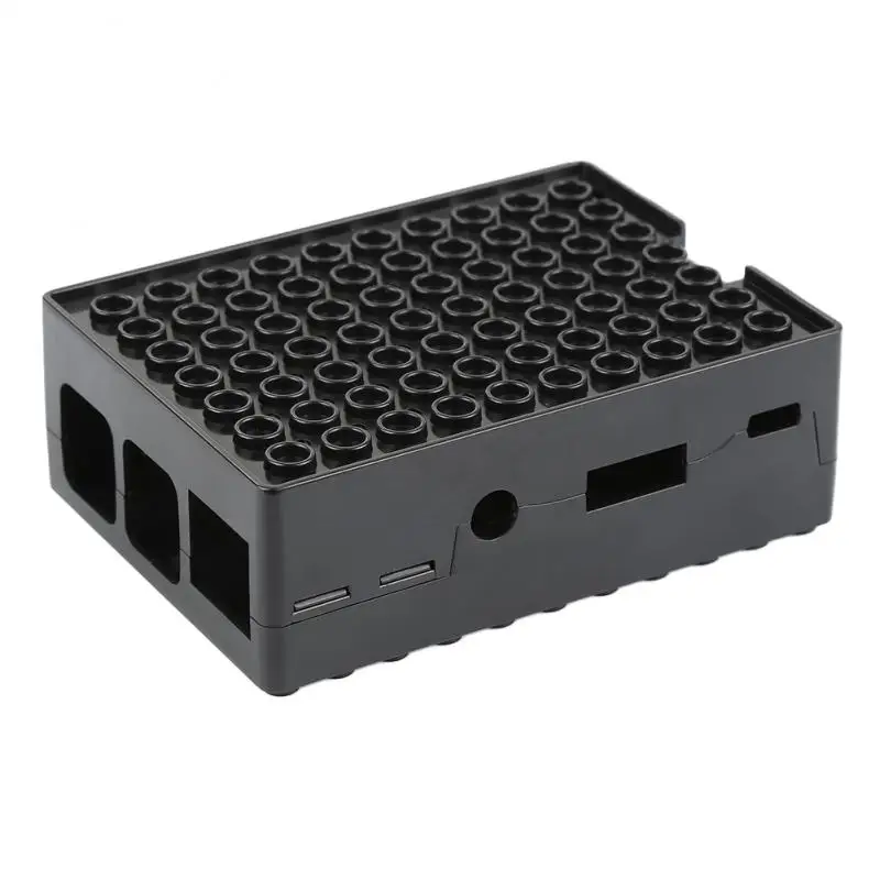 

Raspberry Pi Model 3B + 3B 2B +/VS9 ABS чехол с радиатором, доступны все порты, особая конструкция для Raspberry Pi 3B +