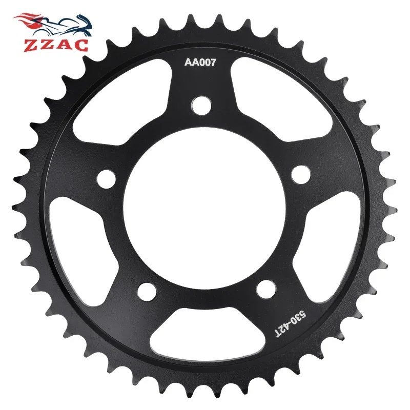 530 42T 20CrMnTi задняя звездочка мотоцикла для Kawasaki ZX-14R ZX1400 Ninja (ABS) 2012-2022 ZZR1400 2011-2021
