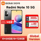 Глобальная версия смартфона Xiaomi Redmi Note 10 5G NFC 4 Гб 64 Гб128 ГБ Dimensity 700 90 Гц дисплей 48MP камера 5000 мАч