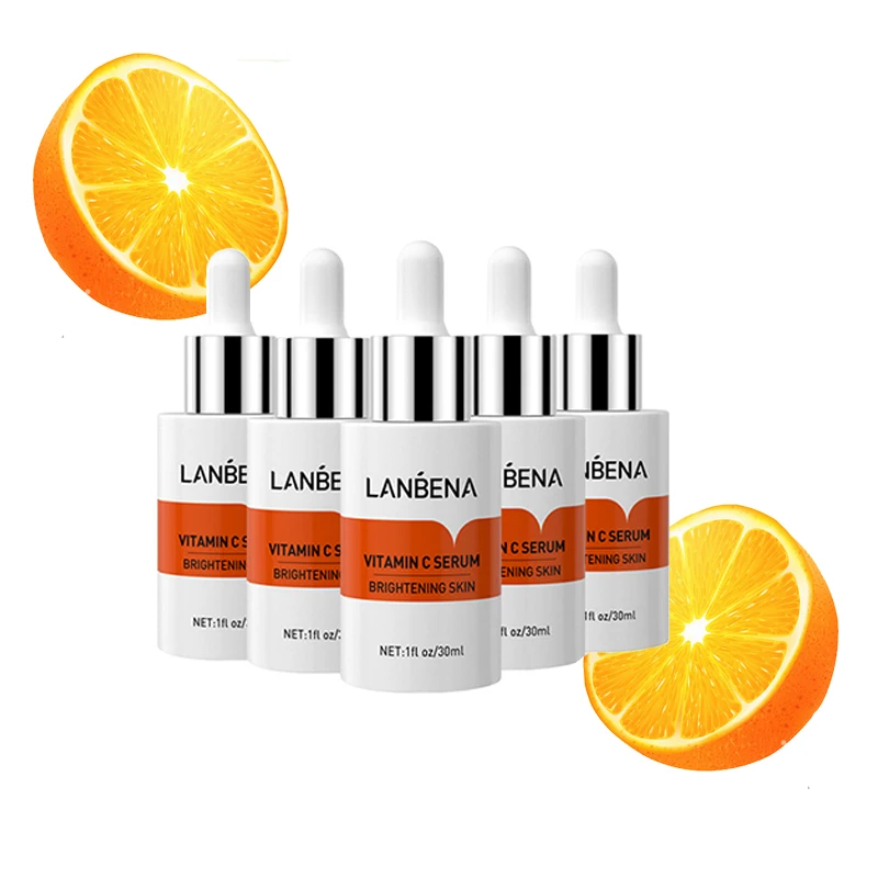 

Сыворотка с витамином C, Антивозрастная отбеливающая сыворотка с экстрактом VC, сыворотка для местного применения лица с гиалуроновой кисло...