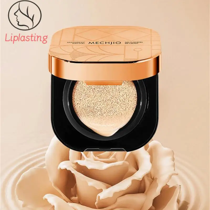 

1/2PCS Liquid Foundation Natural And Transparent Not Greasy Concealer Cushion Lasting 3 Years Light Air Cushion