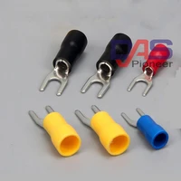 sv2 6 insulated spade crimp terminals for electrical wiring connector